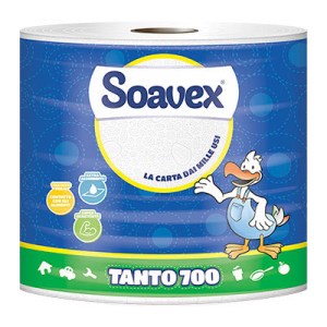 Kitchen Roll Tanto 700 Soavex 6 ρολά