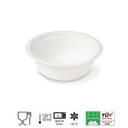 Bowl 350ml Sugarcane Brenta 520002 50 pieces 