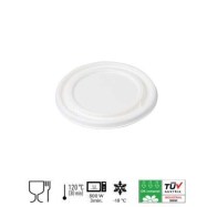 Lid For Bowl 450ml Sugarcane Brenta 520008 25 pieces 